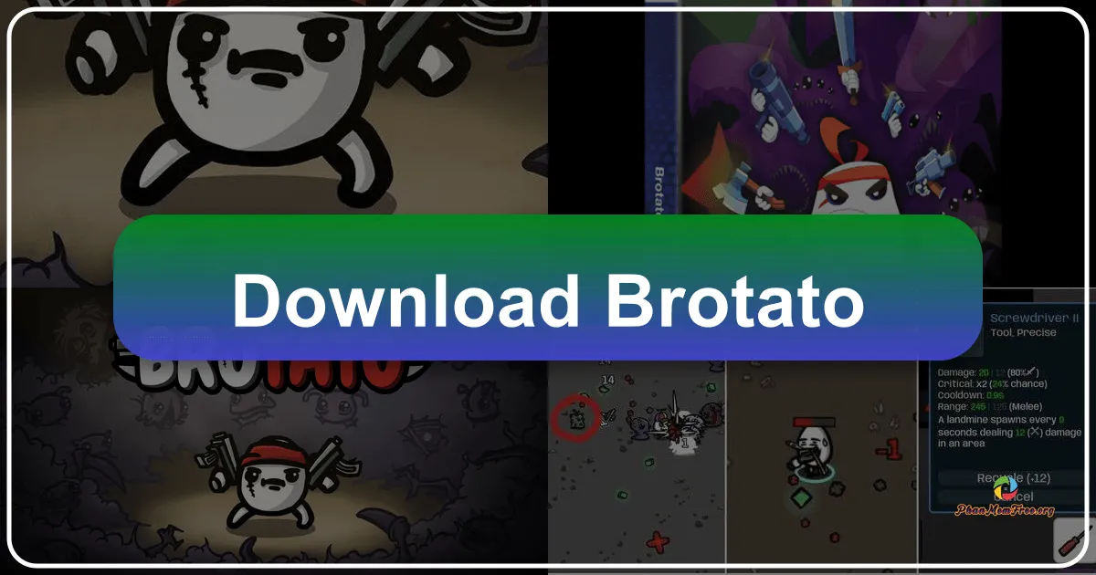 Brotato: Cuộc Chiến Sinh Tồn Của Chiến Binh Khoai Tây