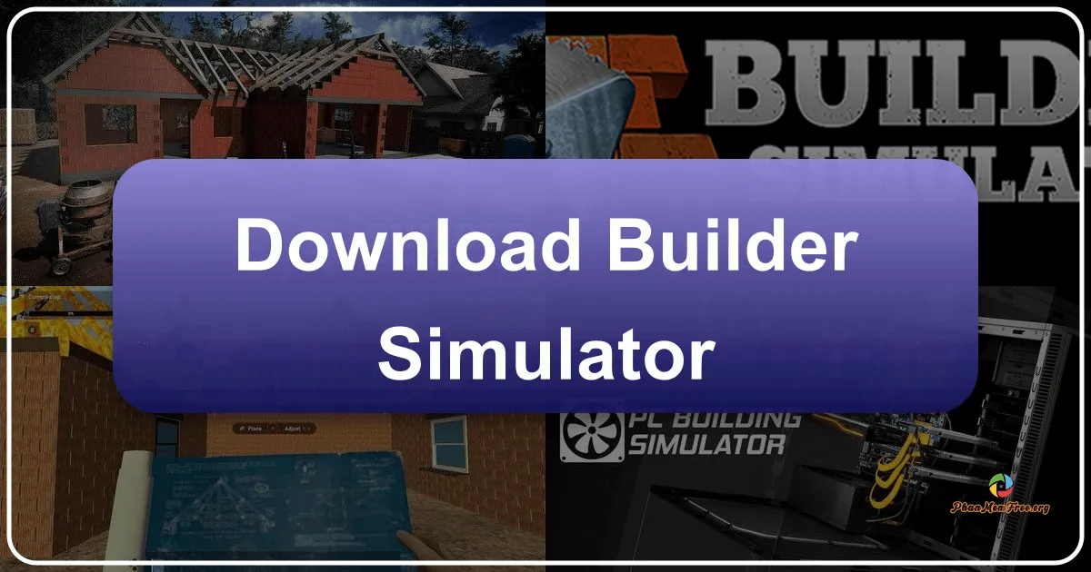 Tải Builder Simulator: Trở Thành Kiến Trúc Sư Và Thợ Xây Chuyên Nghiệp Trong Thế Giới Ảo