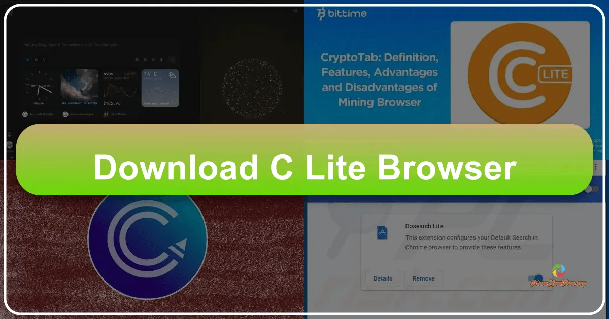 C Lite Browser: A Lightweight and Fast Web Browser for Windows
