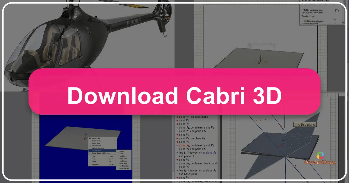 Cabri 3D: Công cụ hỗ trợ đắc lực cho việc học và giảng dạy Hình học không gian