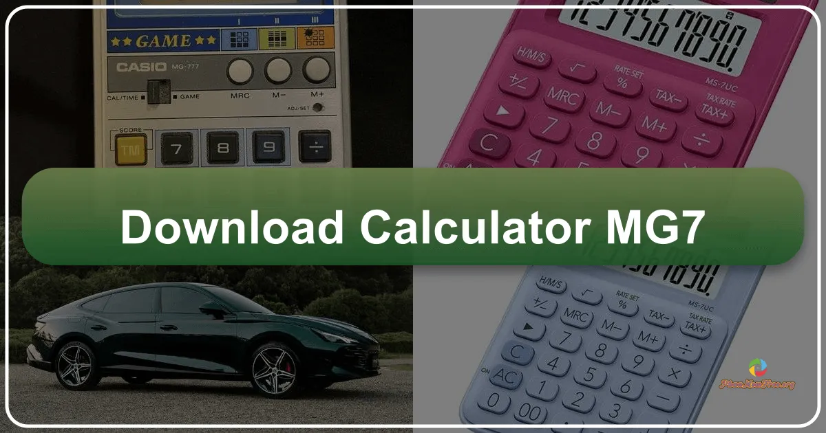 Calculator MG7: A Comprehensive Review