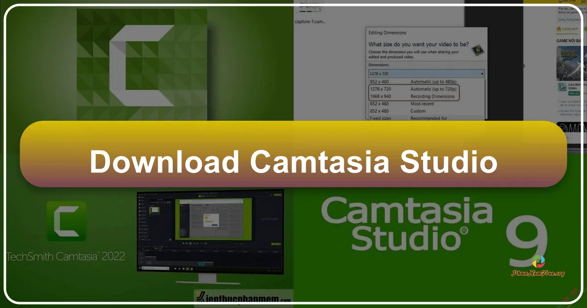 Camtasia Studio: Hướng dẫn chi tiết về phần mềm quay video màn hình chuyên nghiệp