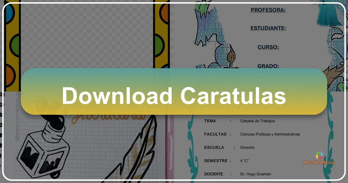 Caratulas: A Comprehensive Guide to Cover Designs for Students
