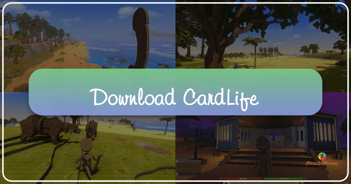 CardLife: Thế Giới Sinh Tồn Bằng Bìa Cắt Giấy