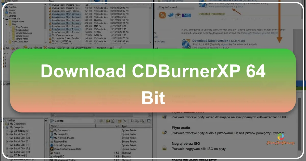 CDBurnerXP: A Comprehensive Guide to the Free CD/DVD Burning Software