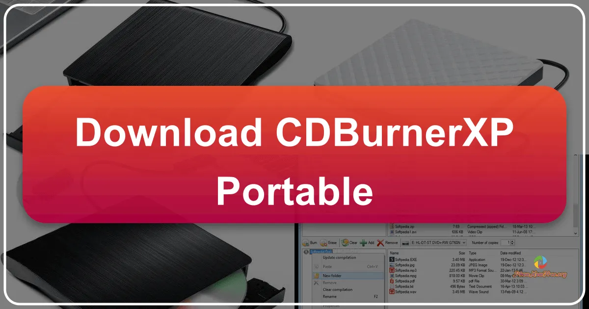 CDBurnerXP Portable: The Convenient Disc Burning Solution