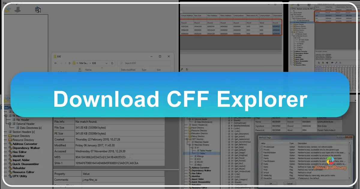 CFF Explorer: A Comprehensive Guide to Exploring and Analyzing Executable Files