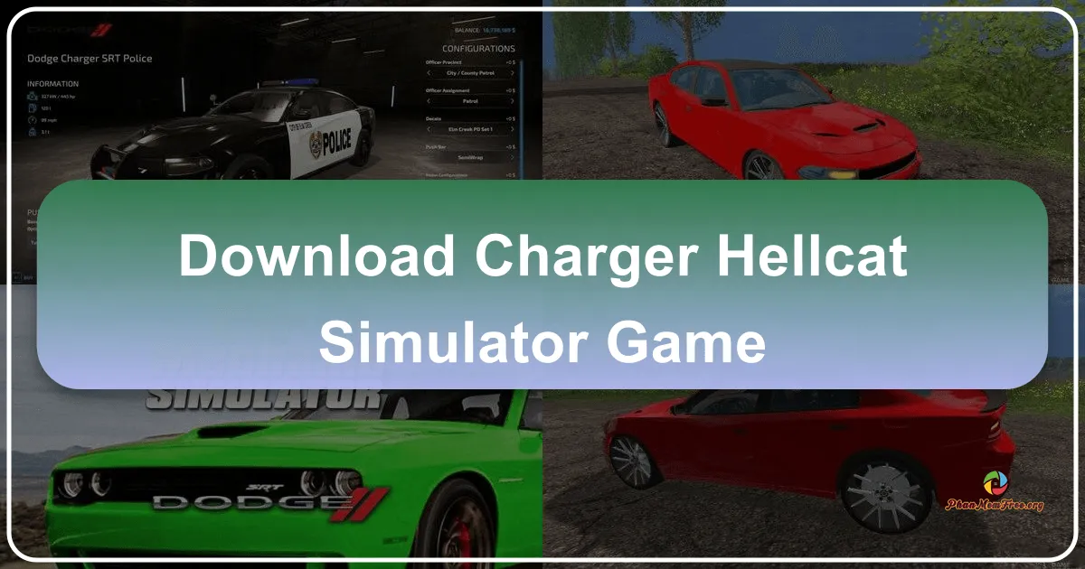 Charger Hellcat Simulator Game: An In-Depth Look at the Extreme Car Driving Experience on Android