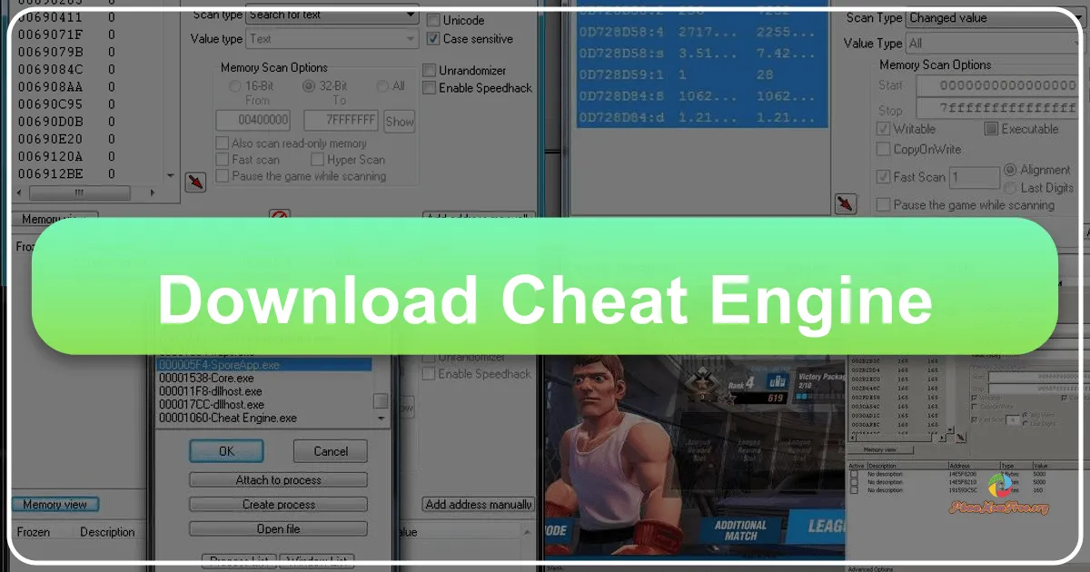 Cheat Engine: Công cụ hỗ trợ chơi game và điều chỉnh thông số