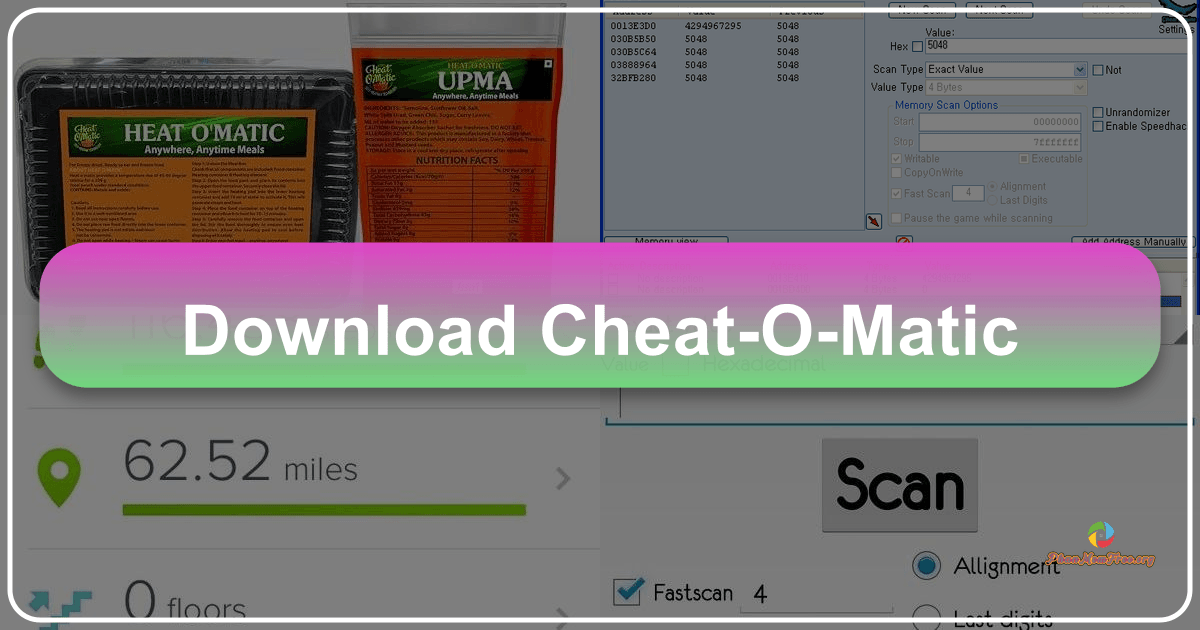 Cheat-O-Matic: A nostalgic PC game modifier with a simple interface for altering in-game values. /images/download-cheat-o-matic.png