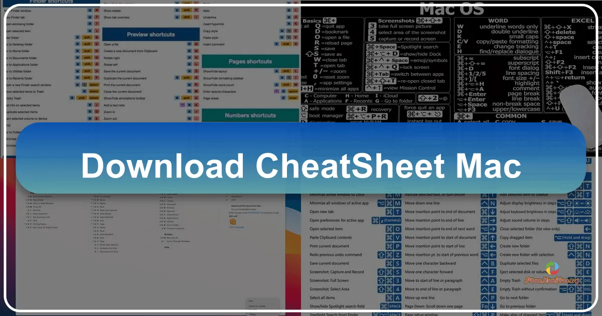 CheatSheet for Mac: A Productivity Powerhouse
