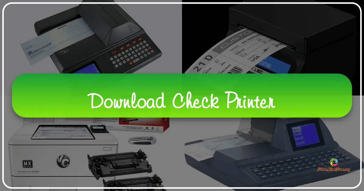 Check Printer: A Comprehensive Review