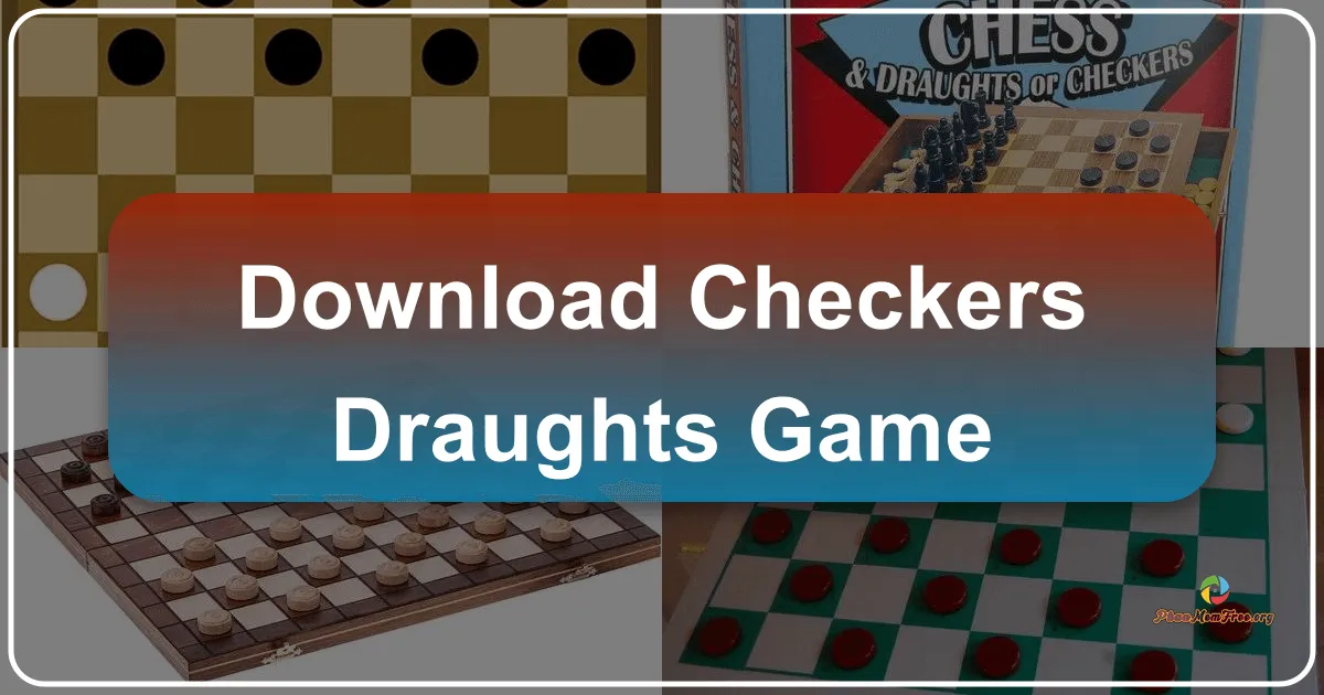 Checkers Draughts Game: A Classic Board Game for the Digital Age