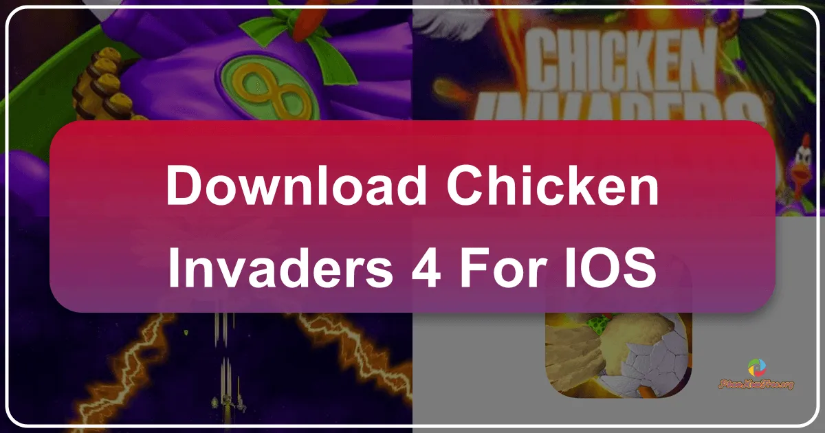 Chicken Invaders 4 cho iOS: Cuộc Xâm Lăng Gà Không Gian Tiếp Theo
