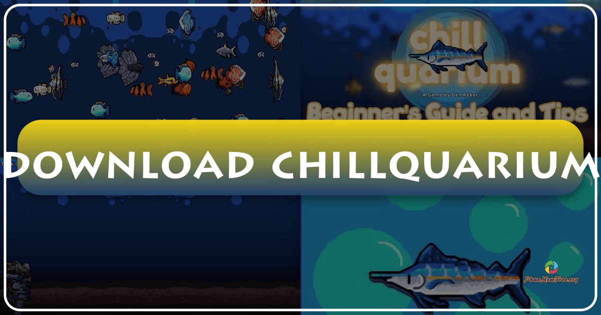 Chillquarium offers a relaxing virtual fishkeeping experience with simple gameplay and beautiful visuals. /images/download-chillquarium.png