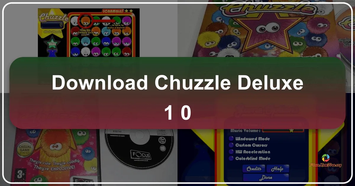 Chuzzle Deluxe 1.0: Trò chơi xếp thú bông gây nghiện trên máy tính