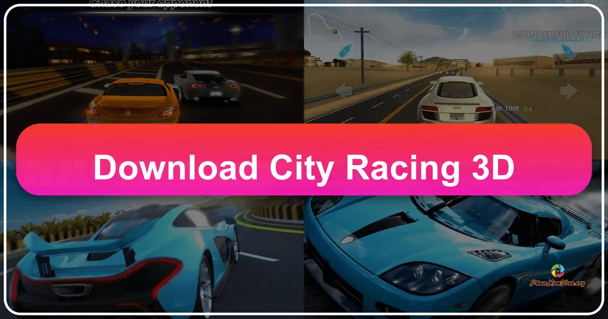 City Racing 3D: A Thrilling Ride Marred by Technical Issues