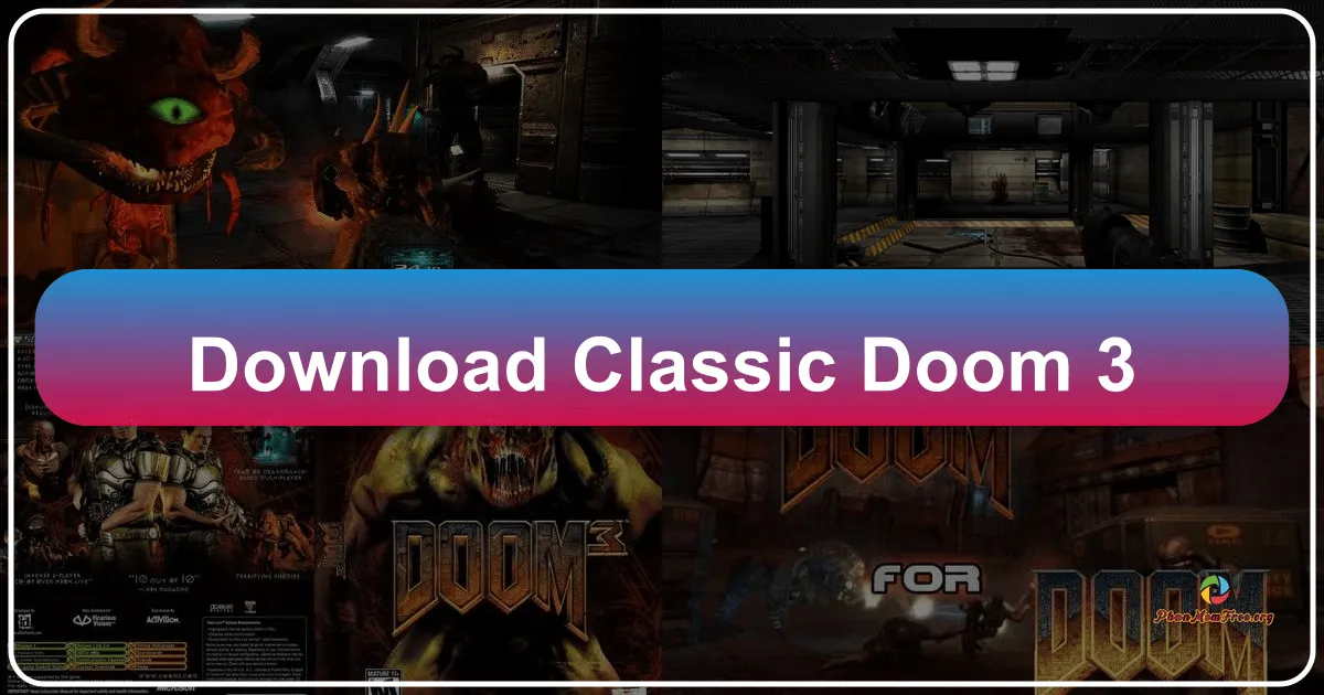 Classic Doom 3: A Modern Resurrection of a Classic First-Person Shooter