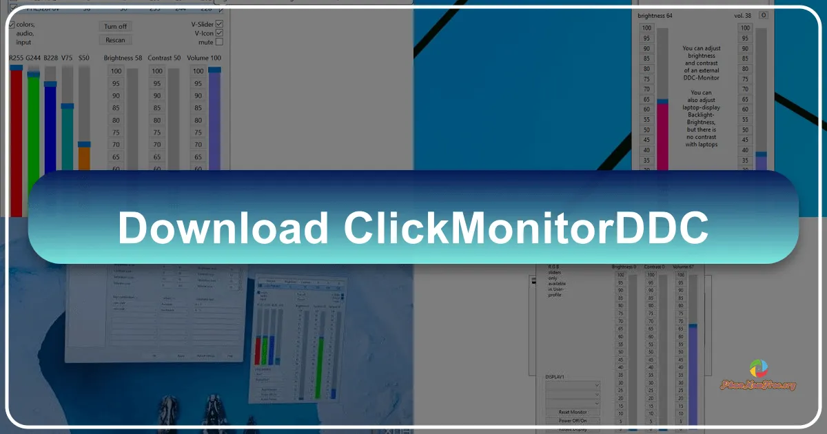 ClickMonitorDDC: Effortless Monitor Control for Windows