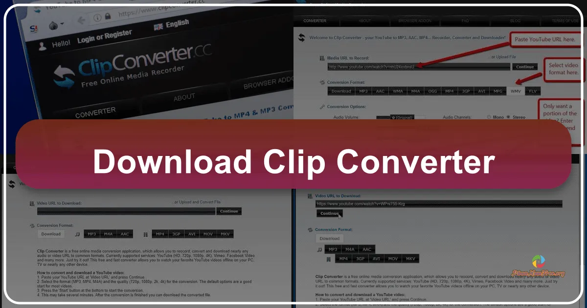 Clip Converter: Công cụ chuyển đổi định dạng video trực tuyến mạnh mẽ và miễn phí