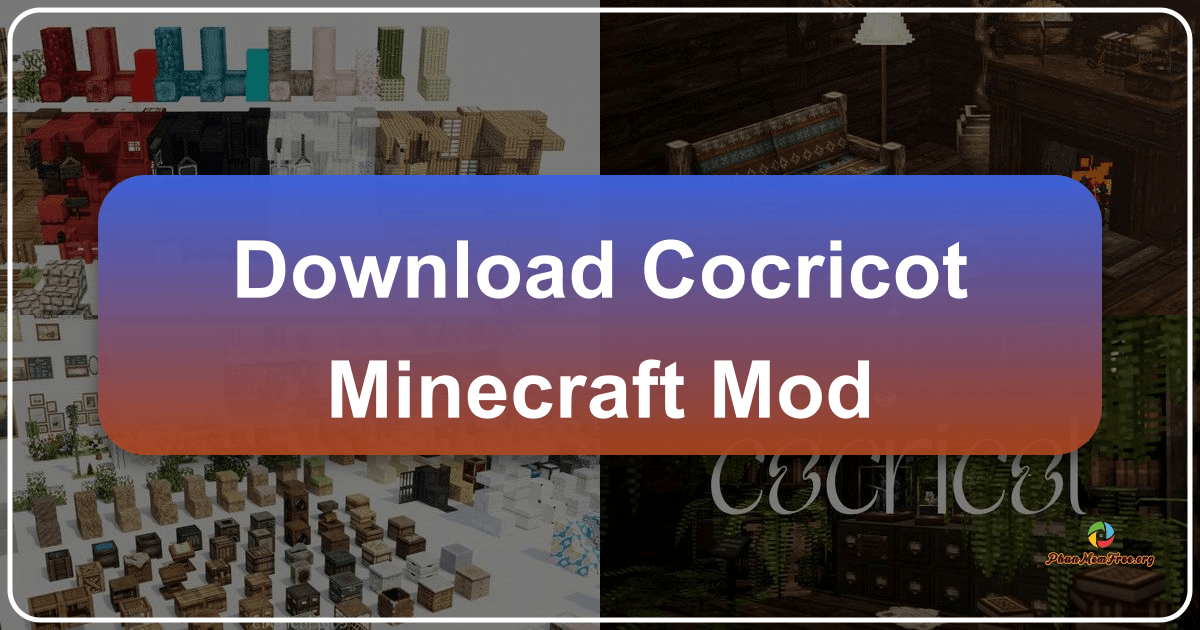 Enhance Minecraft with Cocricot mod's European charm and detailed assets for a unique building experience. /images/download-cocricot-minecraft-mod.png