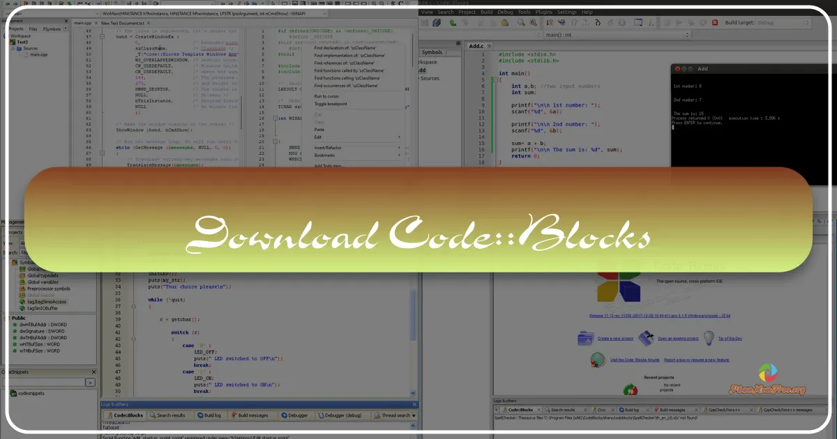 Code::Blocks: A Comprehensive Review of the Free, Open-Source IDE