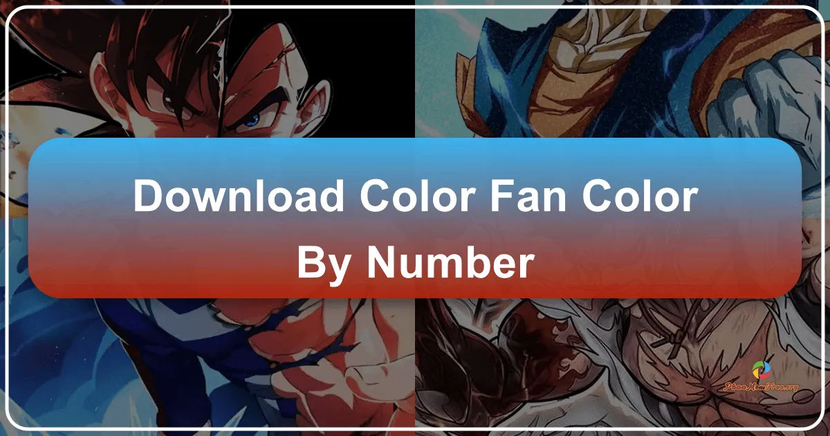 Color Fan - Color By Number: A Relaxing and Engaging Coloring App