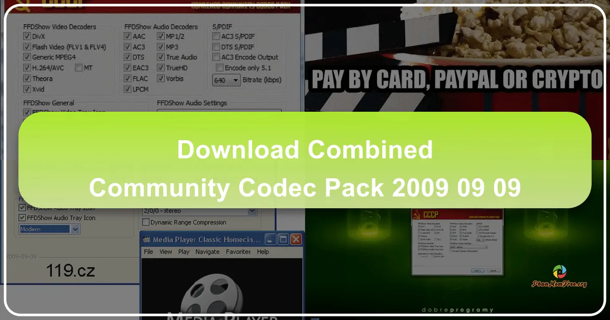 Combined Community Codec Pack: Giải Pháp Toàn Diện Cho Trải Nghiệm Đa Phương Tiện Vượt Trội