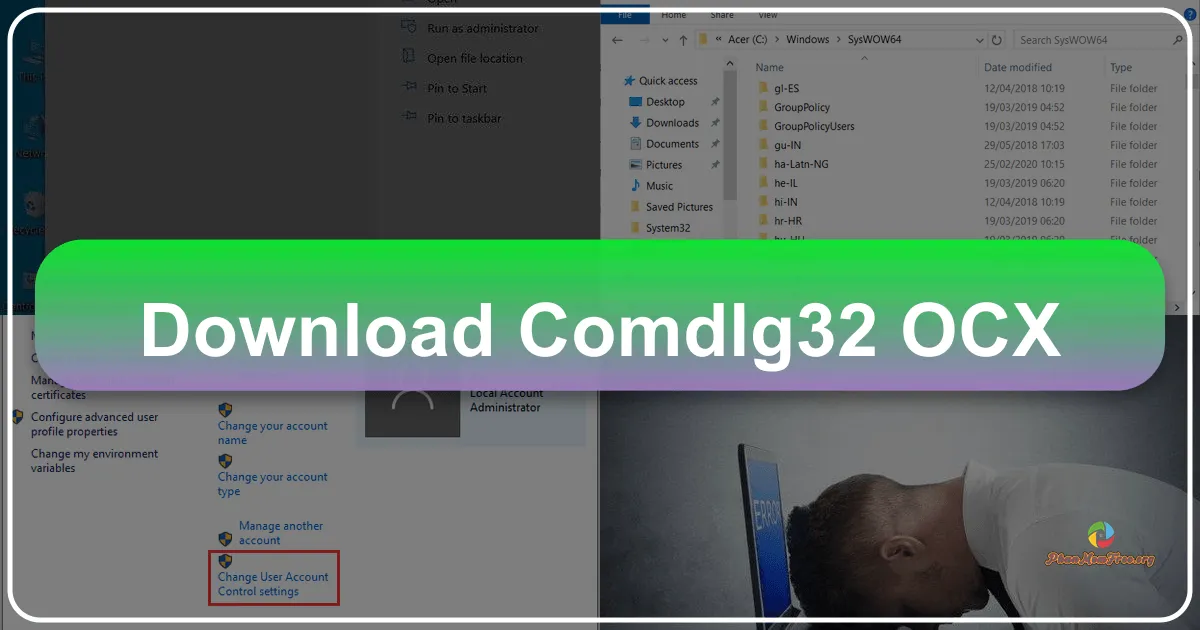 COMDLG32.OCX: Restoring Essential Windows Functionality
