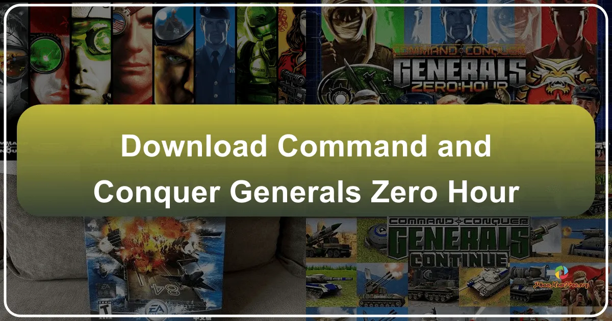 Command & Conquer™ Generals: Zero Hour: A Deep Dive into Modern Warfare Strategy