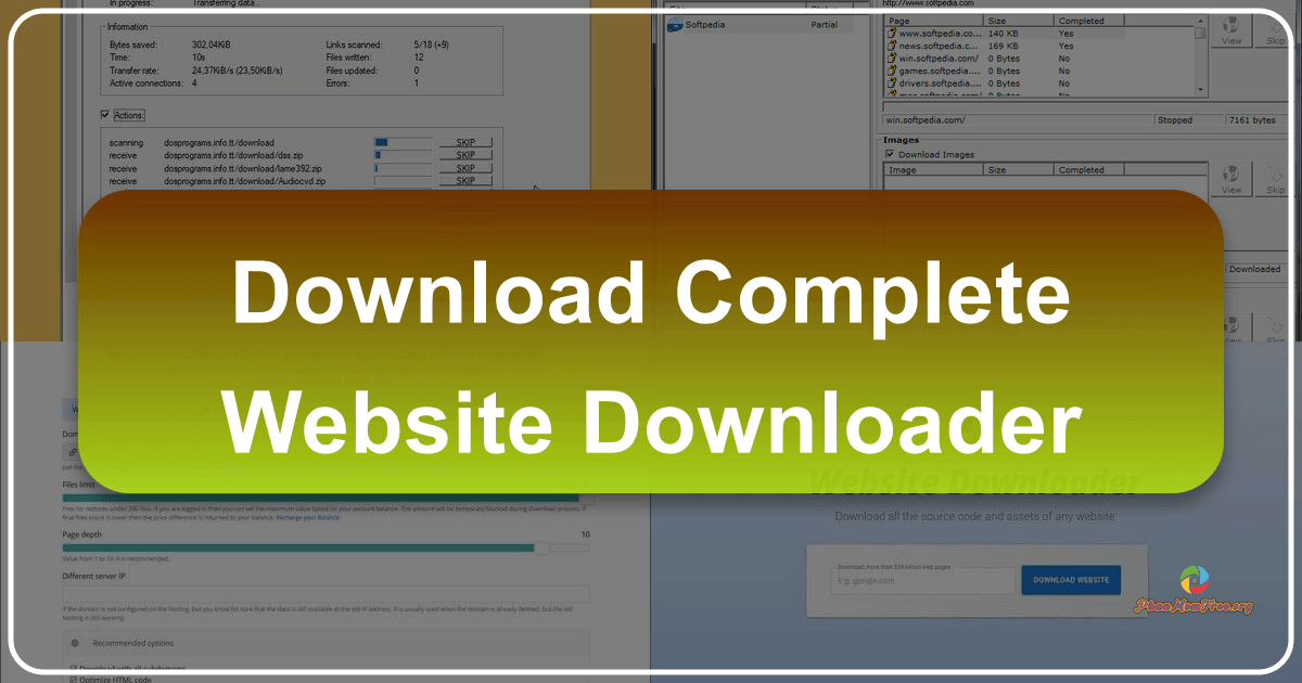 Download entire websites for offline access with a complete website downloader, ensuring internet freedom and convenience always. /images/download-complete-website-downloader.png