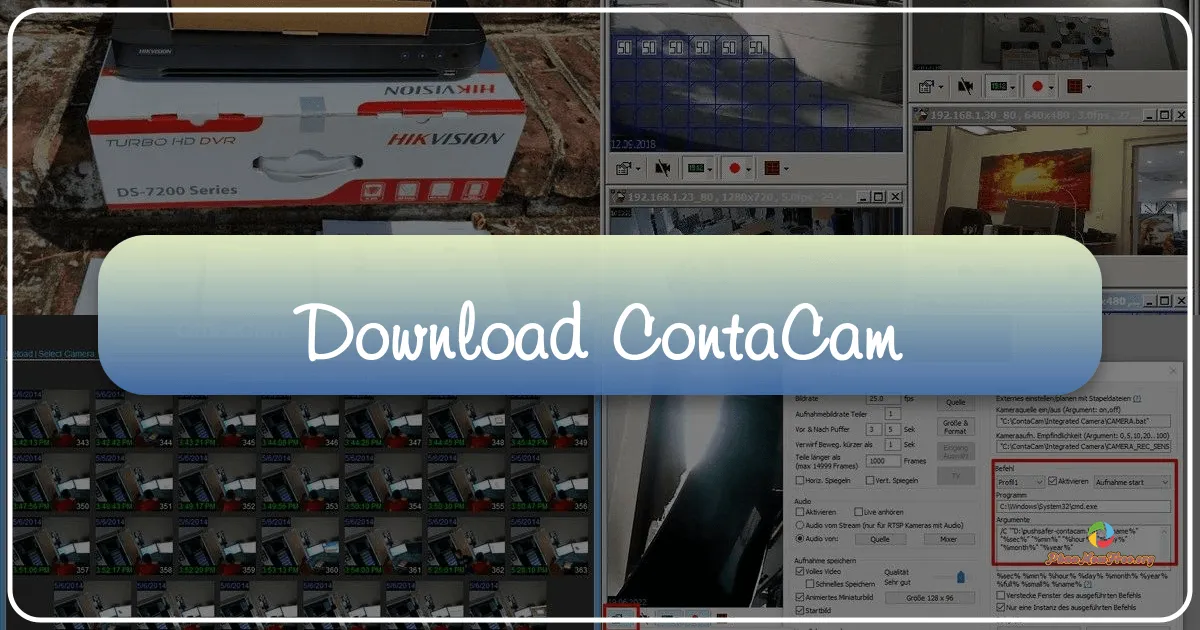 ContaCam: A Comprehensive Review of Free Video Surveillance Software