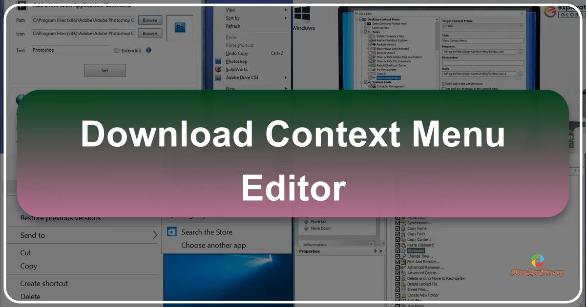Context Menu Editor: A Deep Dive into Windows Context Menu Management