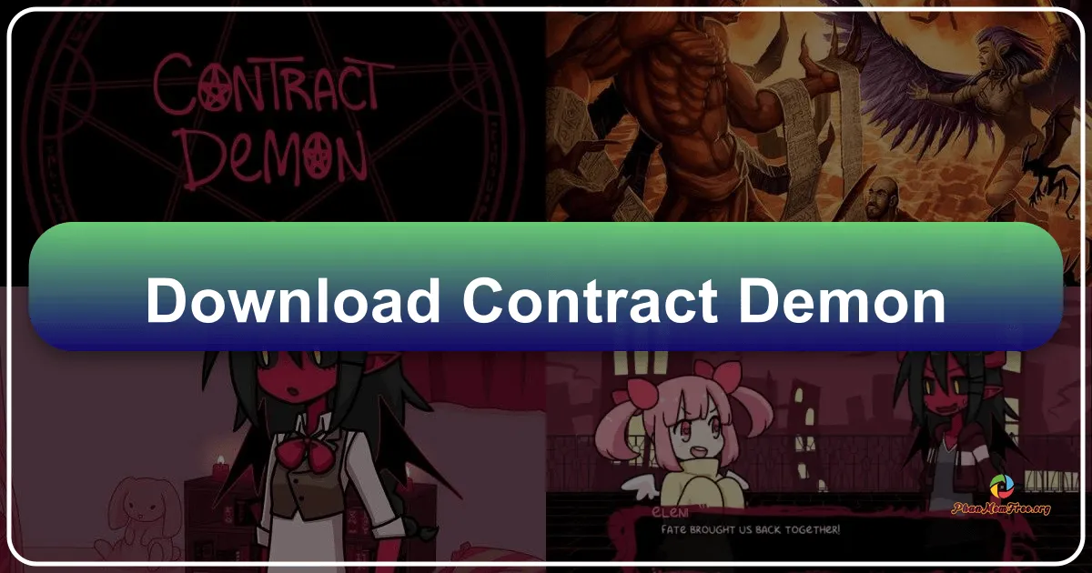 Contract Demon: A Sweet, Short, and Linear Visual Novel