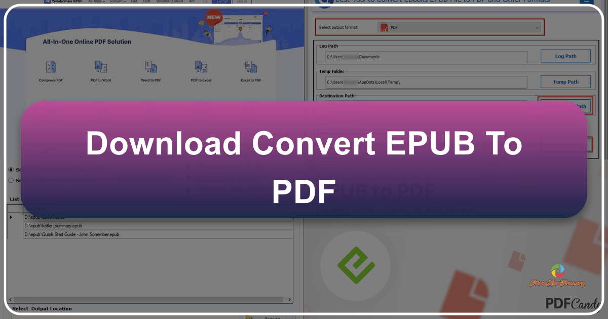 Convert EPUB to PDF for enhanced accessibility and compatibility across various devices and software applications easily and efficiently always. /images/download-convert-epub-to-pdf.png