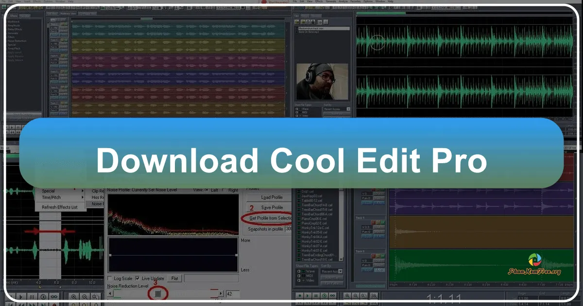 Cool Edit Pro: Hướng dẫn chi tiết về phần mềm sản xuất Radio Online