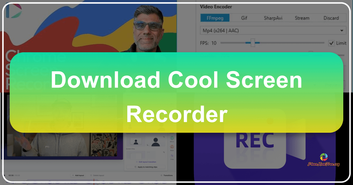 Cool Screen Recorder: A simple and user-friendly screen recording software for casual users and basic recording needs. /images/download-cool-screen-recorder.png