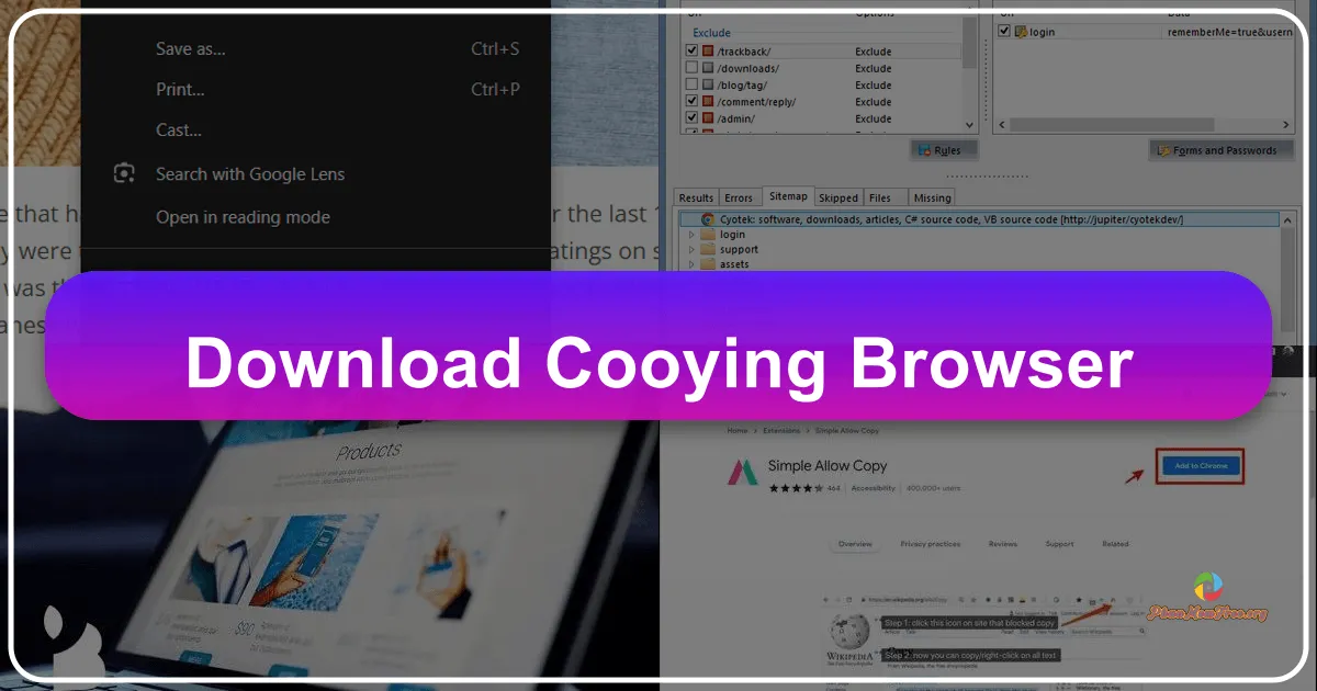 Cooying Browser: A New Mobile Browsing Experience
