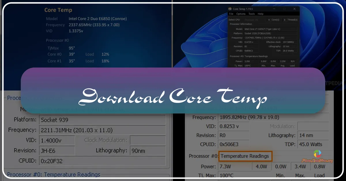 Core Temp: Your Free and Accurate CPU Temperature Monitor