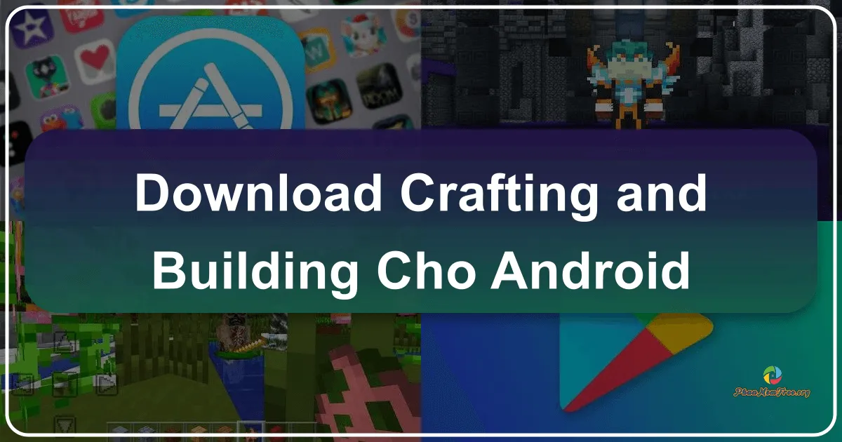 Crafting and Building cho Android: Thế giới xây dựng không giới hạn trong tầm tay