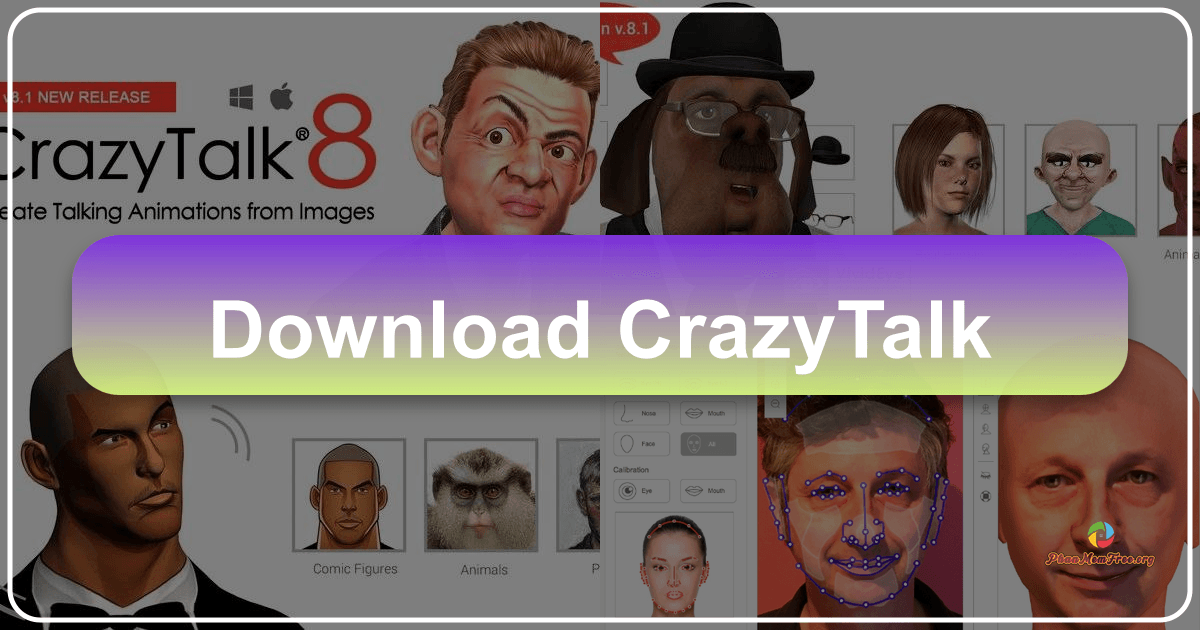 CrazyTalk: Powerful facial animation software bringing photos to life with realistic, engaging animations and customizable avatars. /images/download-crazytalk.png