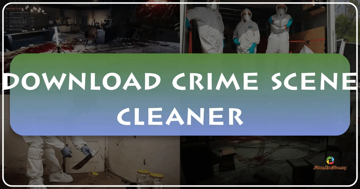 Crime Scene Cleaner: A Desperate Father's Grim Path to Redemption