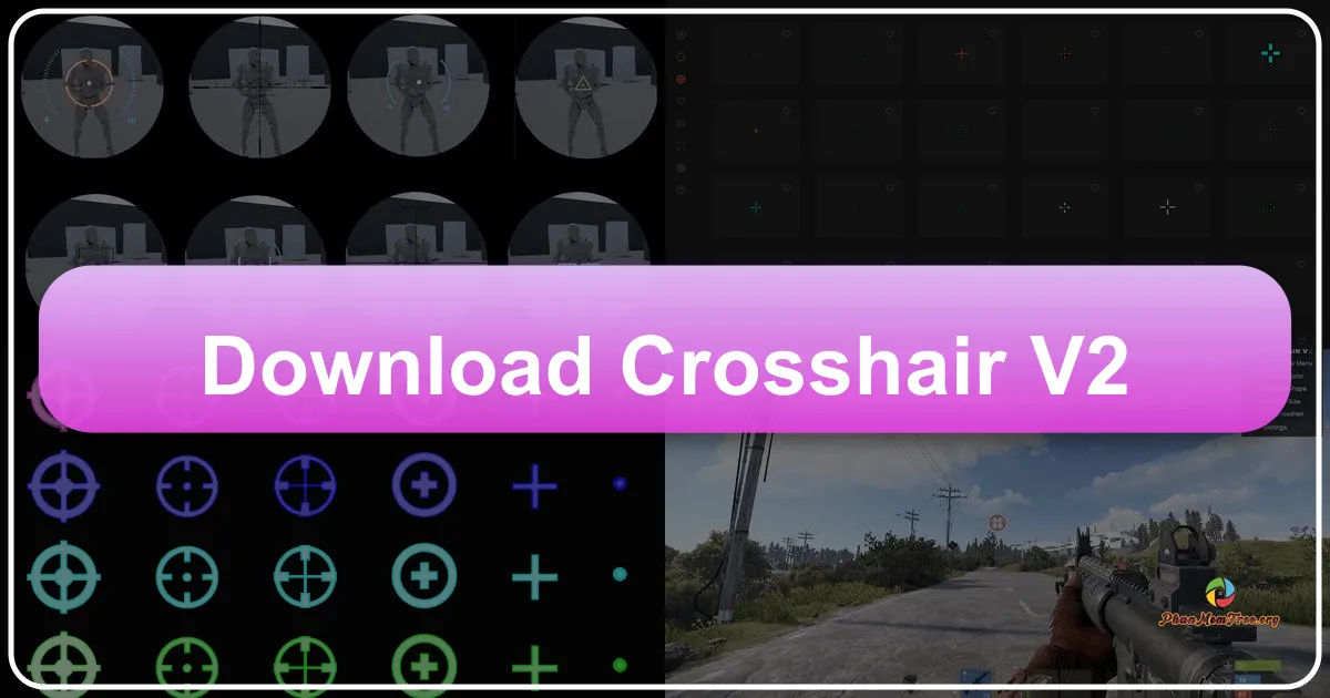 Crosshair V2: A Comprehensive Review of the Free Crosshair Overlay App