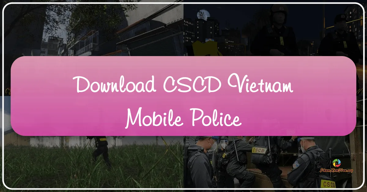 CSCĐ - Vietnam Mobile Police: Trải Nghiệm Bắn Súng Chiến Thuật Cảnh Sát Cơ Động Thuần Việt