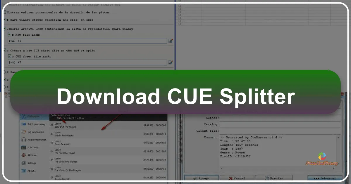 CUE Splitter: A Comprehensive Guide to Audio Track Separation