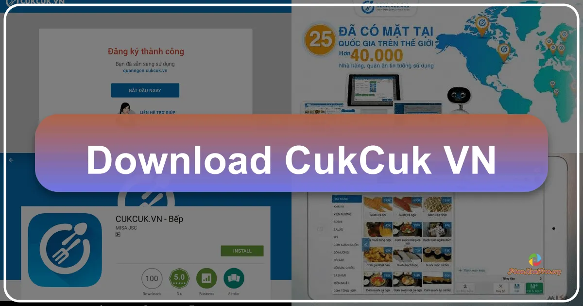 CUKCUK.VN: Giải pháp Quản lý Nhà hàng Toàn diện