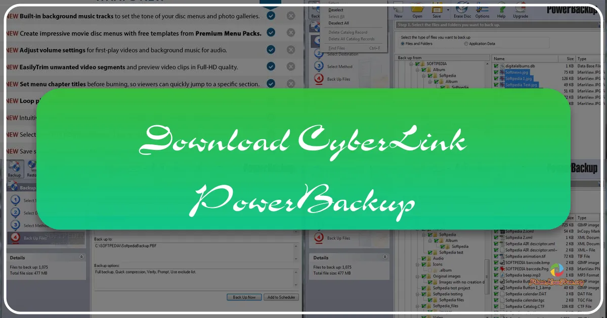 CyberLink PowerBackup: Your Reliable Data Protection Solution