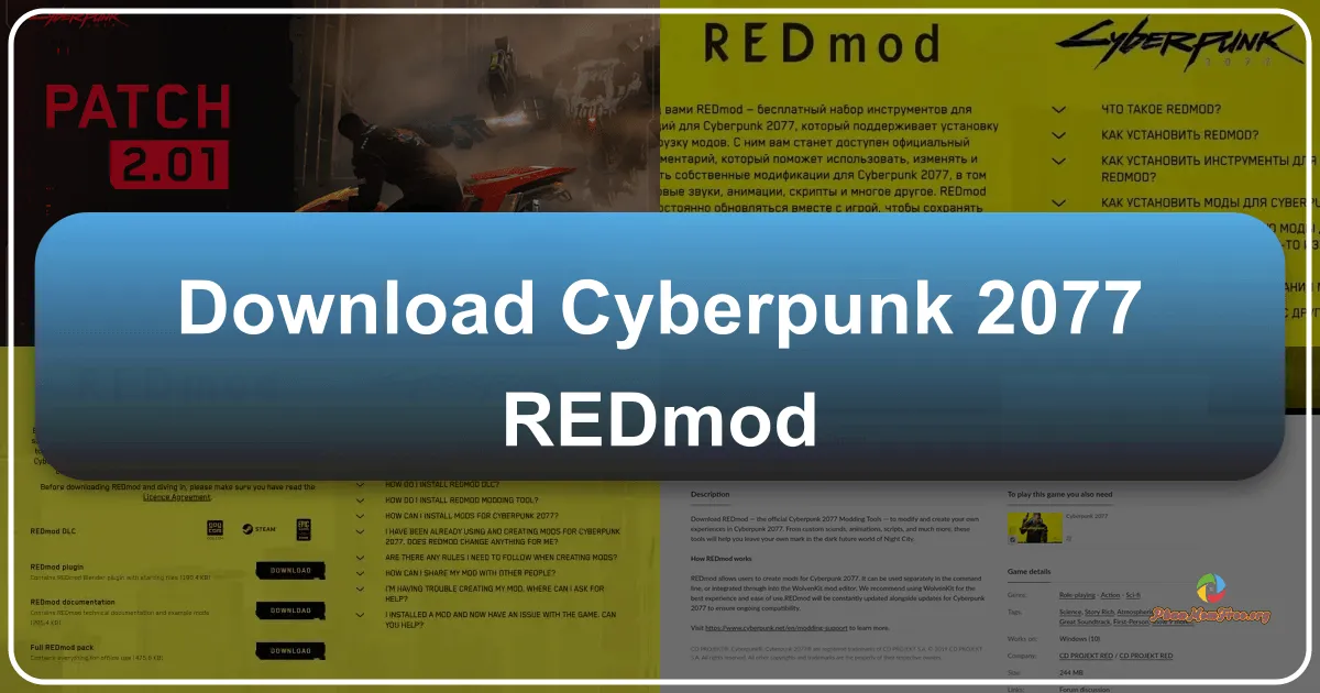 Cyberpunk 2077 REDmod