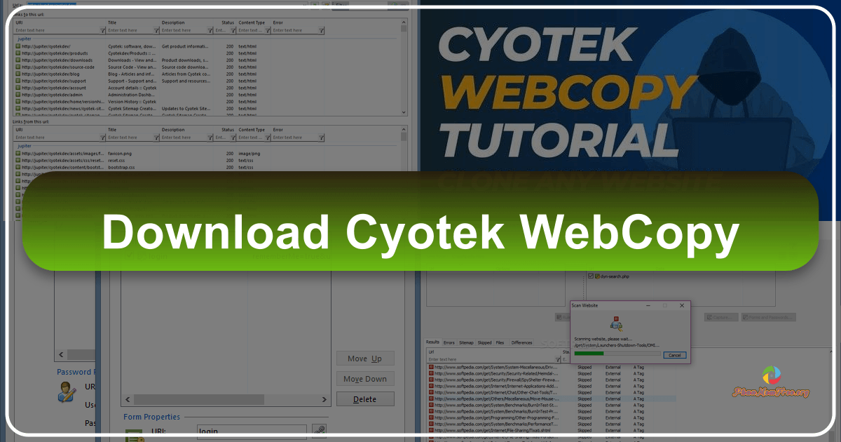 Cyotek WebCopy: A powerful tool for downloading web pages for offline viewing and archiving with advanced features. /images/download-cyotek-webcopy.png