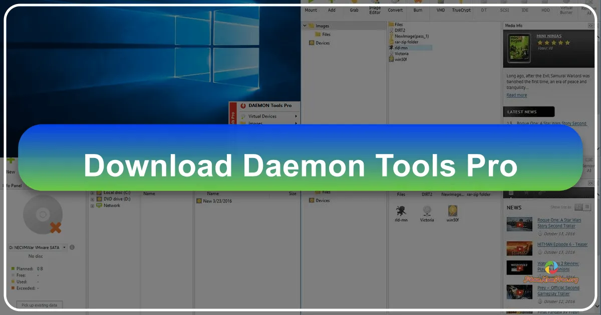 DAEMON Tools Pro: A Comprehensive Review of the Disc Image Management Software